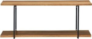 Półka ścienna Woods 70 cm naturalna – elegancki design, uniwersalny kolor, solidne materiały