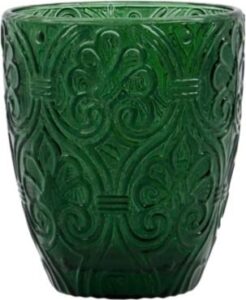 Szklanki Holi zielone 4 szt. – elegancki zestaw, kolor zielony, idealne do napojów