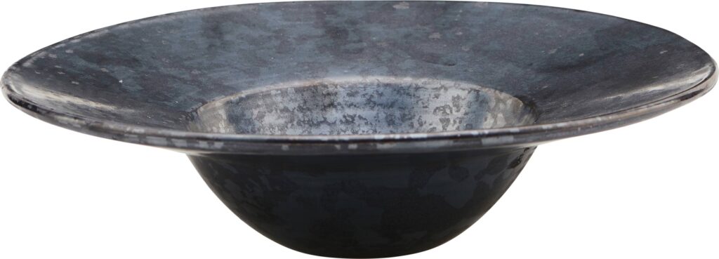 Talerz do makaronu Pion czarno-brązowy – elegancki design, idealny do podawania makaronu, ceramiczny