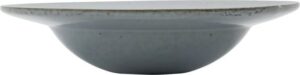 Talerz do makaronu Rustic 26 cm szaroniebieski – elegancki styl, idealny do serwowania, trwały materiał ceramiczny