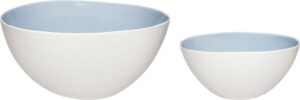 Misa Hübsch 710603 2 szt. – elegancki design, ceramiczne, biały kolor, idealne do serwowania