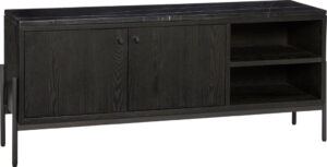 Szafka Nobu 120 cm czarna – elegancka, nowoczesna, funkcjonalna