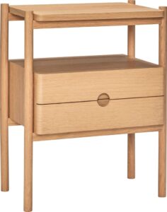 Szafka nocna Appeal – elegancki design, funkcjonalność, drewno, kolor wenge