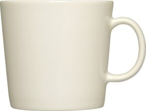 Kubek Teema 400 ml biały – elegancki design, uniwersalny kolor, idealny do codziennego użytku