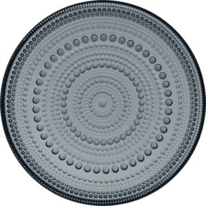 Talerz płaski Kastehelmi 17 cm ciemnoszary – elegancki design, ceramika, idealny do serwowania potraw