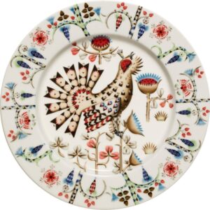 Talerz płaski Taika Siimes 22 cm – ceramiczny, kolorowy, elegancki design
