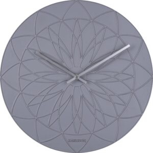 Zegar ścienny Fairytale ciemnoszary – elegancki design, minimalistyczny styl, idealny do każdego wnętrza