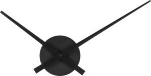 Zegar ścienny Little Big Time Mini czarny – nowoczesny design, kompaktowy rozmiar, minimalistyczny styl