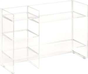 Komoda Sound Rack kryształowa – elegancki design, szklane elementy, pojemność na sprzęt audio