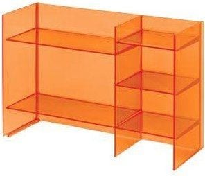 Komoda Sound Rack pomarańczowa – nowoczesny design, funkcjonalność, przestronność