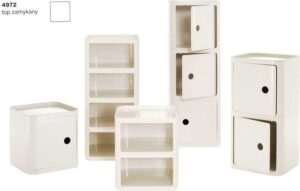 Moduł Componibili kwadratowy top – nowoczesny design, funkcjonalność, materiał plastikowy