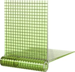 Półka Kite zielona – nowoczesny design, funkcjonalność, drewniana konstrukcja