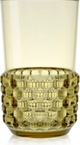 Szklanka Jellies 15 cm zielona – wyjątkowy design, trwały materiał, idealna do napojów zimnych oraz gorących