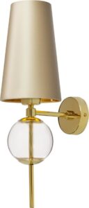 Kinkiet Coco szampański – elegancki design, stylowy kolor, idealny do wnętrz