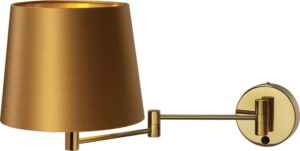 Kinkiet Move złoty z mocowaniem złotym – elegancki design, styl klasyczny, idealny do wnętrz