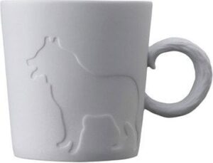 Kubek Mugtail Pies – ceramiczny, kolorowy, idealny na prezent