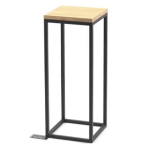 Kwietnik Tavolo czarny 60×23,5 – elegancki design, minimalistyczny styl, idealny do nowoczesnych wnętrz