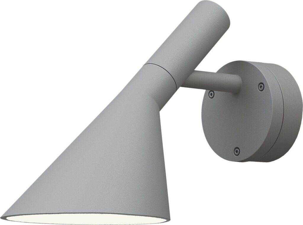 Kinkiet AJ 50 LED stalowy zewnętrzny – nowoczesny design, energooszczędne oświetlenie, stal nierdzewna