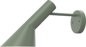 Kinkiet AJ zgaszona zieleń bez widocznego kabla i włącznika – elegancki design, nowoczesny styl, minimalistyczny