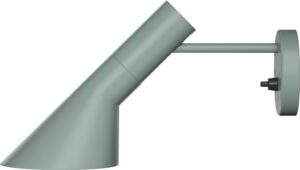 Kinkiet AJ zgaszona zieleń z włącznikiem, bez widocznego kabla – nowoczesny design, elegancki kolor, minimalistyczna forma