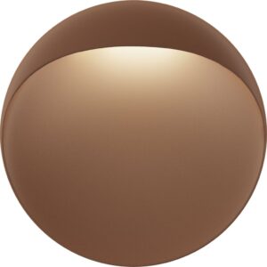 Kinkiet Flindt LED 2700K 30 cm brązowy sterowanie oświetleniem Dali zewnętrzny – nowoczesny design, energooszczędność, elegancki kolor