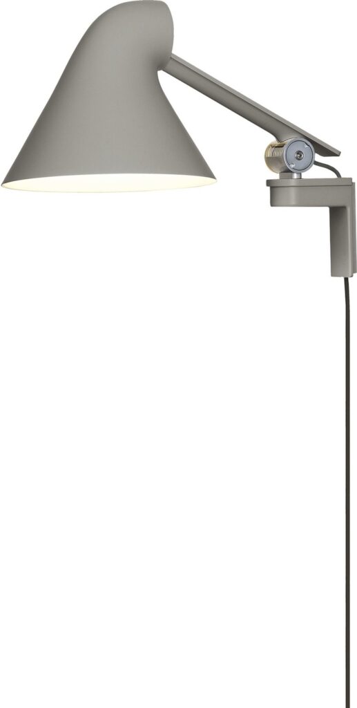 Kinkiet NJP LED 2700 K jasnoszary – nowoczesny design, energooszczędność, minimalistyczny styl