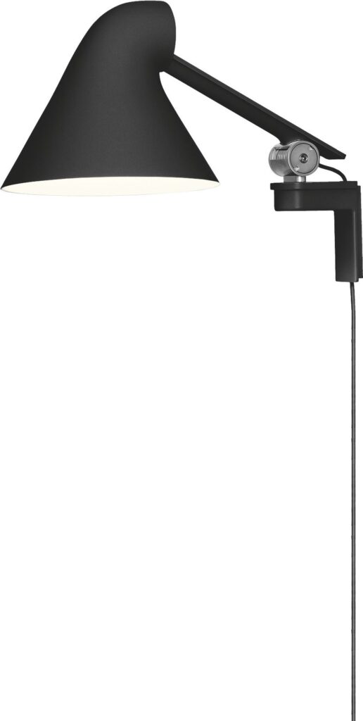 Kinkiet NJP LED 3000 K czarny – nowoczesny design, efektywne oświetlenie, elegancki kolor