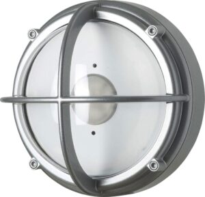 Kinkiet Skot LED 3000K transparentny z aluminiową ramą – nowoczesny design, energooszczędne oświetlenie, elegancka kolorystyka
