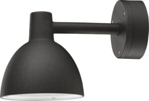 Kinkiet Toldbod 15,5 cm czarny zewnętrzny – nowoczesny design, trwały materiał, idealny do ogrodu