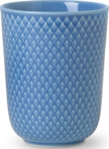 Kubek Rhombe niebieski – elegancki design, porcelana, pojemność 300 ml