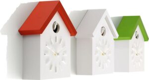 Zegar ścienny Cu-Clock biały – nowoczesny design, minimalistyczny styl, idealny do każdego wnętrza