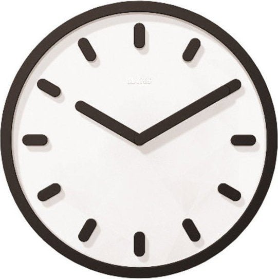 Zegar ścienny Tempo czarny – nowoczesny design, minimalistyczny styl, elegancki wygląd