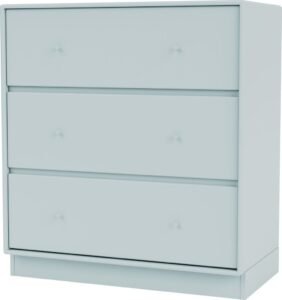 Komoda Carry jasnobłękitna na cokole 7 cm – nowoczesny design, funkcjonalność, stylowy kolor