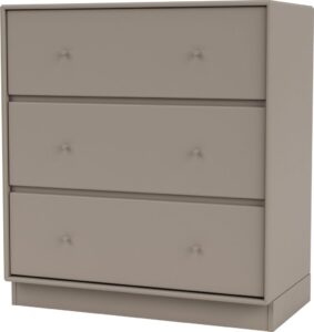 Komoda Carry truflowa na cokole 7 cm – elegancki design, funkcjonalność, naturalne materiały