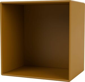Półka modułowa Montana Mini 1001 bursztynowa – styl skandynawski, funkcjonalna, mała