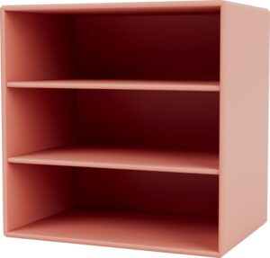 Regał modułowy Montana Mini 1004 koralowy – funkcjonalny, stylowy, idealny do małych przestrzeni