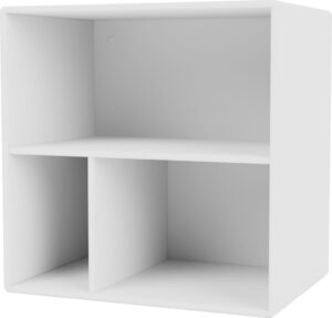 Regał modułowy Montana Mini 1102 biały – nowoczesny design, uniwersalny kolor, idealny do małych przestrzeni