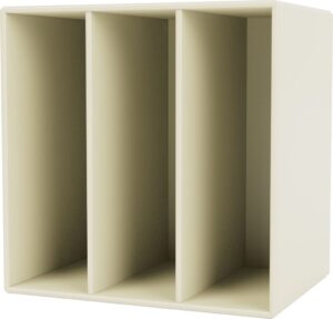 Regał modułowy Montana Mini 1104 waniliowy – funkcjonalność, styl skandynawski, kolor waniliowy