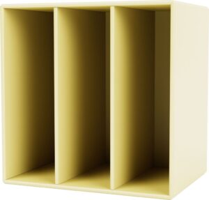 Regał modułowy Montana Mini 1104 żółty – funkcjonalny, nowoczesny design, łatwy w aranżacji