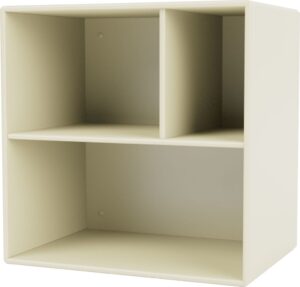 Regał modułowy Montana Mini 1302 waniliowy – funkcjonalność, minimalistyczny design, mały rozmiar