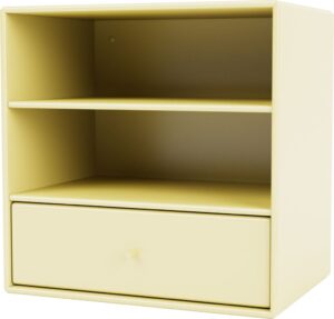 Szafka modułowa Montana Mini 1005 żółta – nowoczesny design, funkcjonalność, kompaktowe wymiary