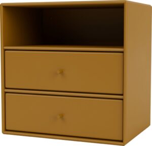 Szafka modułowa Montana Mini 1006 bursztynowa – funkcjonalność, nowoczesny design, mały rozmiar, trwały materiał