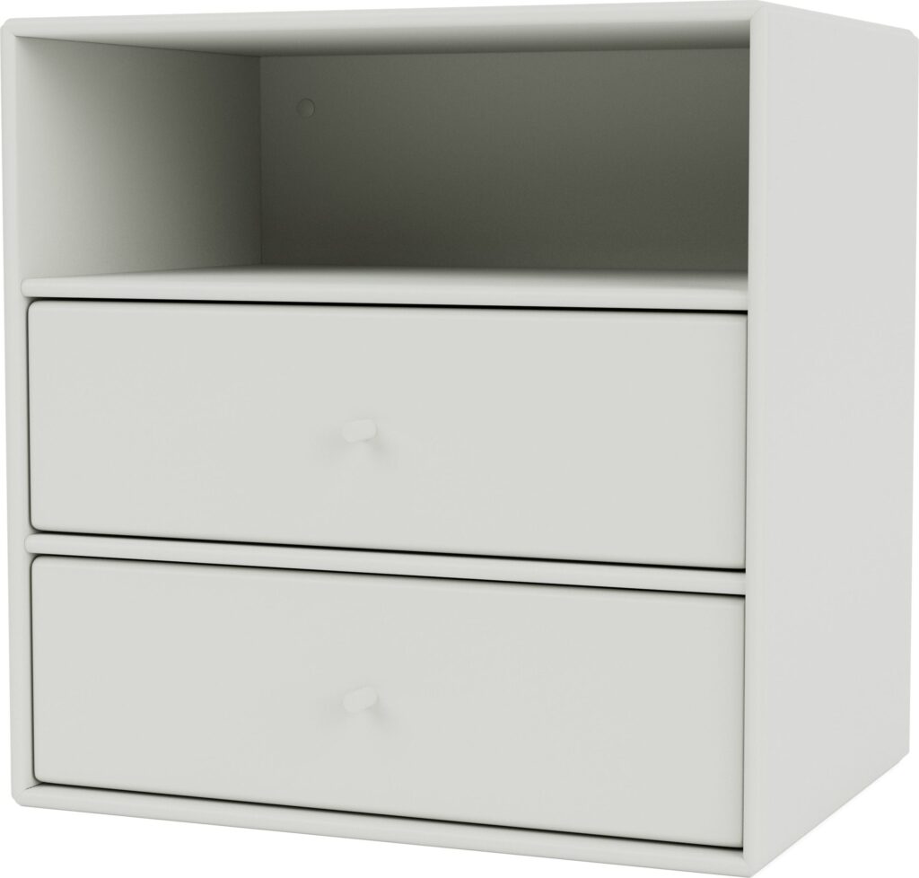 Szafka modułowa Montana Mini 1006 jasnoszara – praktyczna, funkcjonalna, stylowa, idealna do małych przestrzeni
