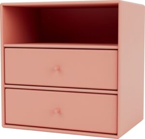 Szafka modułowa Montana Mini 1006 koralowa – nowoczesny design, kompaktowe wymiary, funkcjonalność