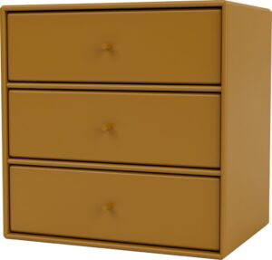 Szafka modułowa Montana Mini 1007 bursztynowa – stylowy mebel, funkcjonalność, kolor bursztynowy, modułowy design