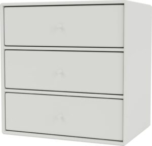 Szafka modułowa Montana Mini 1007 jasnoszara – praktyczne rozwiązanie do małych przestrzeni, nowoczesny design, modułowa konstrukcja