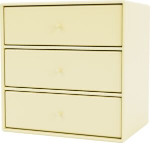 Szafka modułowa Montana Mini 1007 żółta – nowoczesny design, wszechstronność, mały rozmiar
