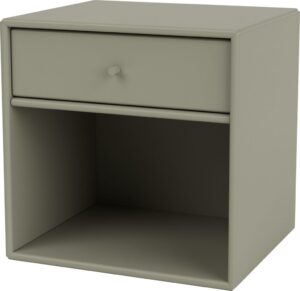Szafka nocna Dream brązowozielona – elegancki styl, funkcjonalność, naturalne materiały