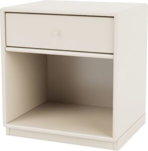 Szafka nocna Dream jasnobeżowa na cokole 3 cm – elegancki design, funkcjonalność, styl skandynawski