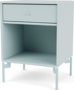 Szafka nocna Dream jasnobłękitna na jasnobłękitnych nogach – elegancja, funkcjonalność, nowoczesny design